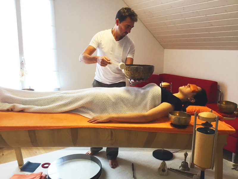 Klangschalenmassage Bettlach Michael